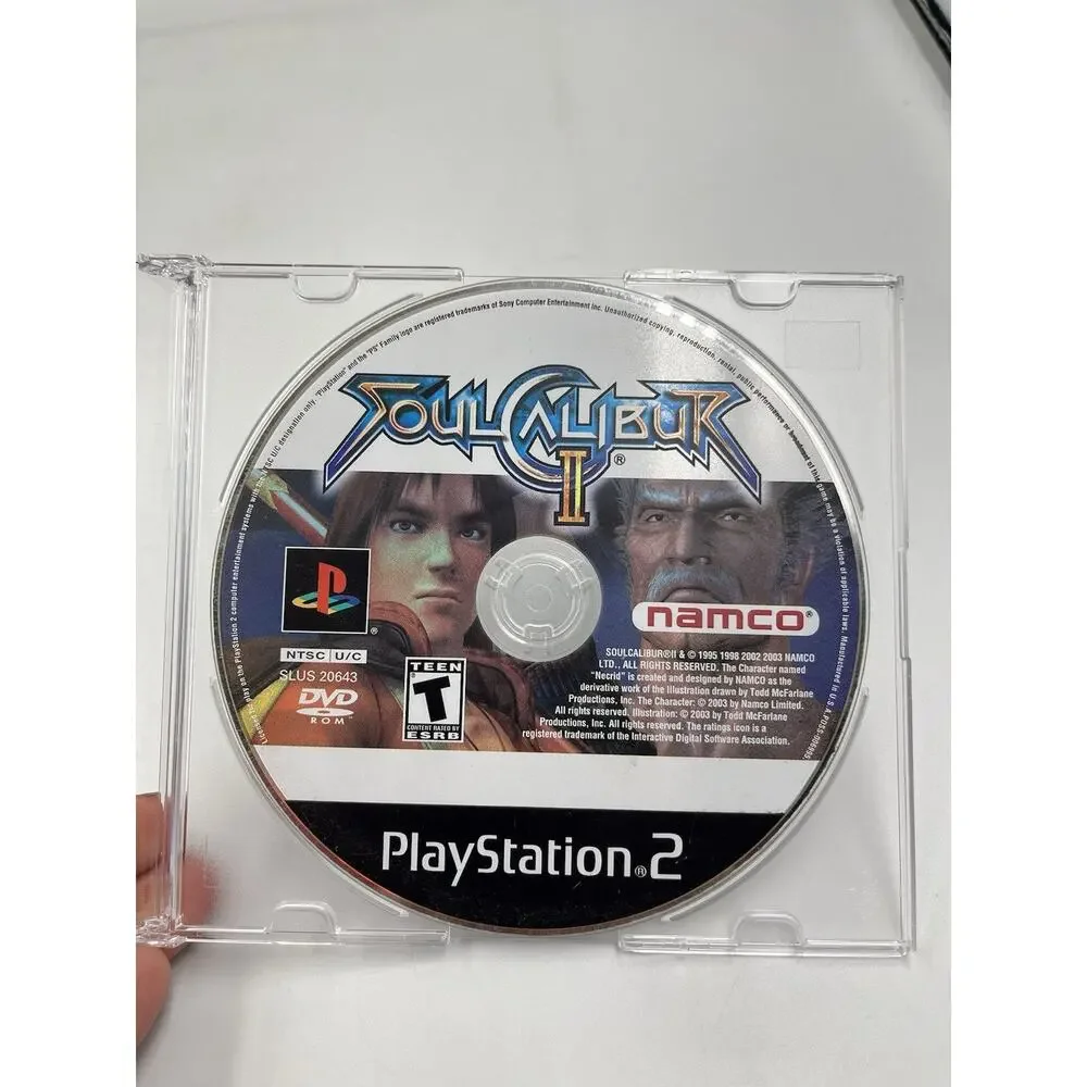 Soul Calibur II PS2 PlayStation 2 Disc Only